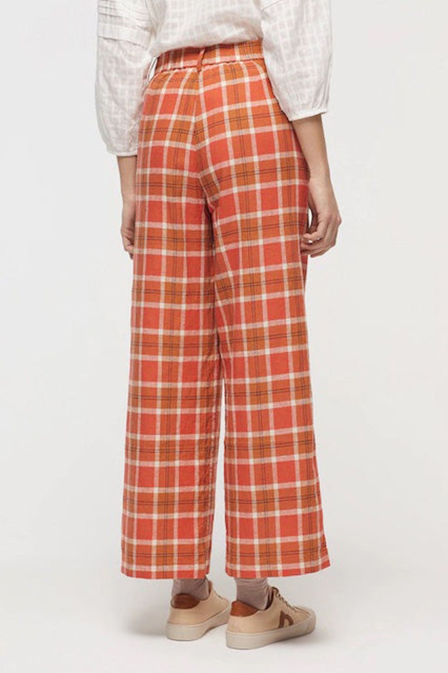 Pants / Shorts Nice Things | Multicolour Trouser | Linen Check