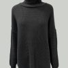 Knitwear Charmaine Reveley | Waffle Jumper | Slate Charcoal