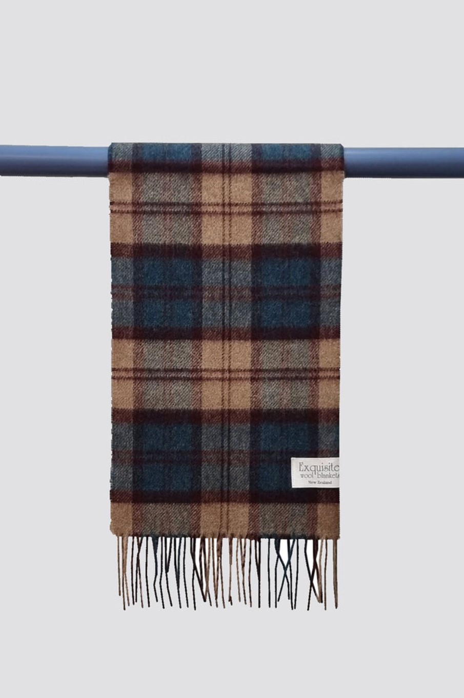 Accessories WOOL BLANKETS | Woolen Scarf | Hereford Teal