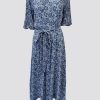 Dresses / Skirts Charmaine Reveley | Lori Dress | Blue Flower