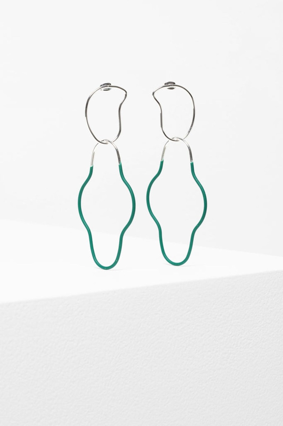 Accessories ELK | Byra Drop Earring | Jewel Green