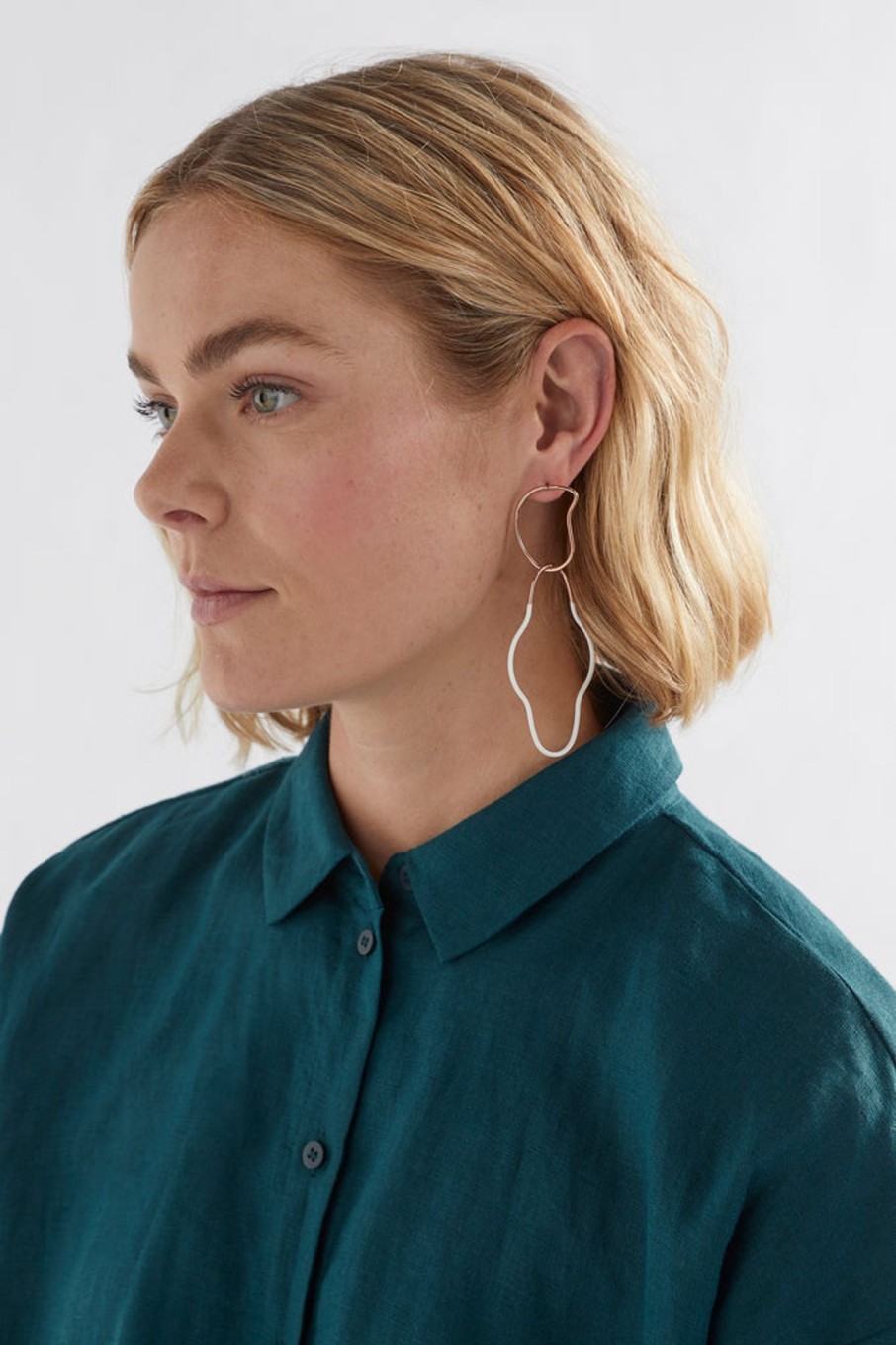 Accessories ELK | Byra Drop Earring | Jewel Green