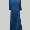 Dresses / Skirts Charmaine Reveley | Coachella Dress Midi | Cornflower