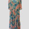 Dresses / Skirts Charmaine Reveley | Liberty Silk Fennel Frock | Reef