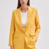 Jackets / Coats Second Female | Disa Blazer | Golden Apricot