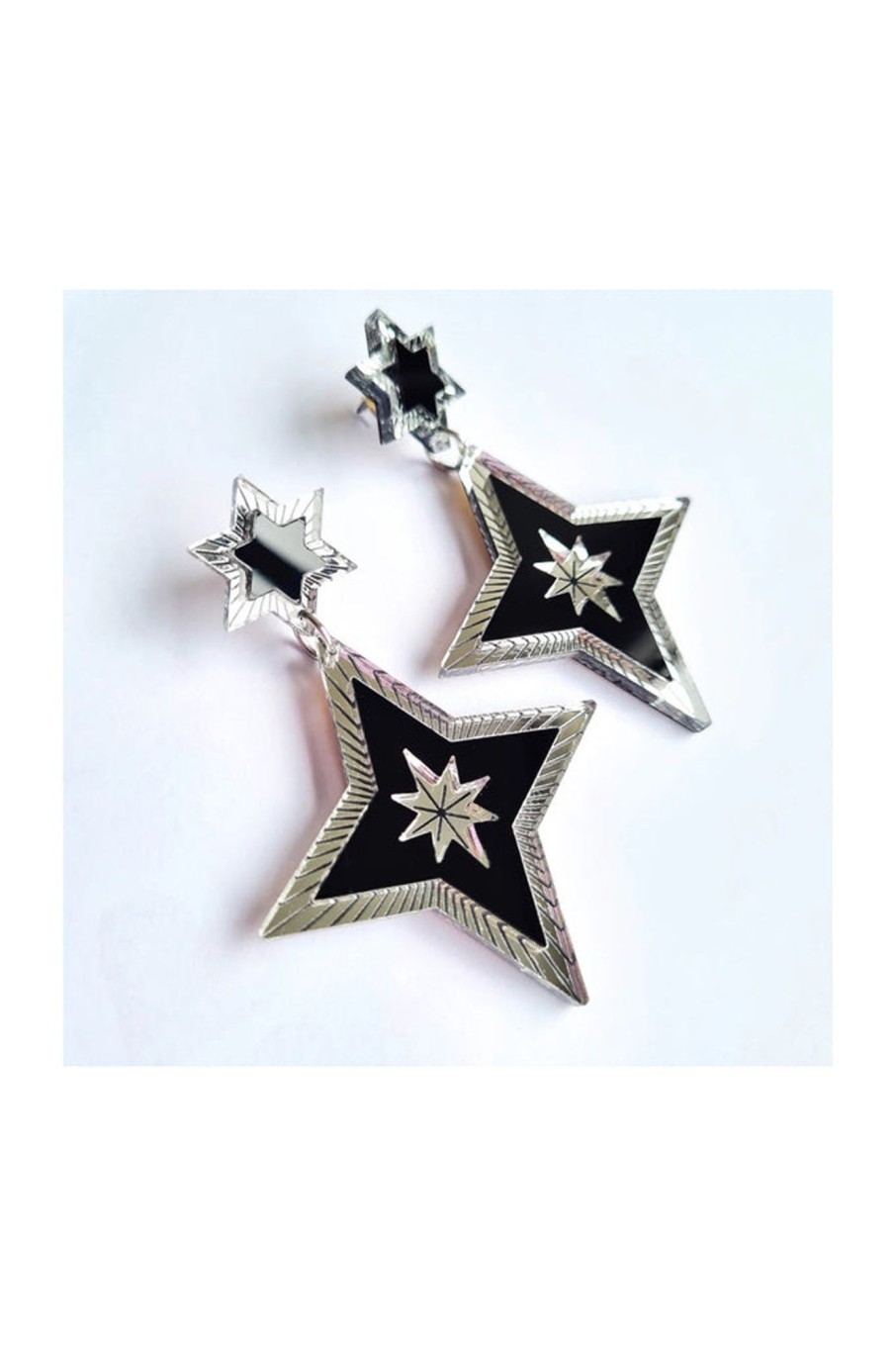 Accessories LOVER LOVER | Ziggy Stardust Dangle | Silver Black