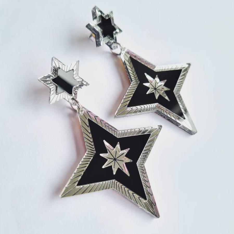 Accessories LOVER LOVER | Ziggy Stardust Dangle | Silver Black