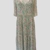 Dresses / Skirts Charmaine Reveley | Liberty Silk Fennel Frock | Vine