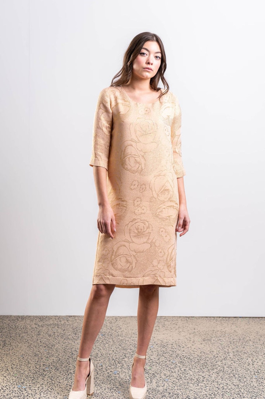 Dresses / Skirts Charmaine Reveley | June Dress | Dusky Rose Gold