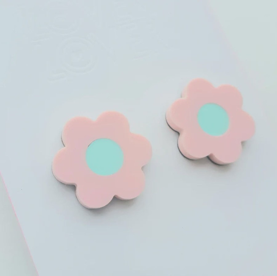 Accessories LOVER LOVER | Daisy Stud | Blush-Mint