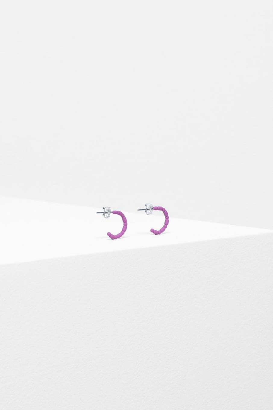 Accessories ELK | Sjo Hoop Earring | Pink