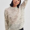 Tops Second Female | Otta Jumper | Dark Chalk