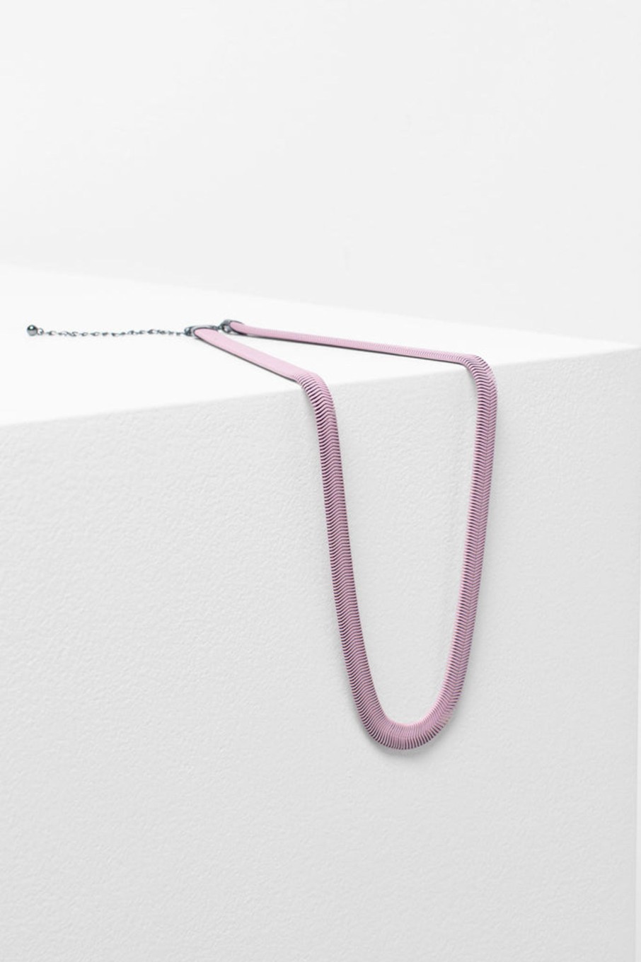 Accessories ELK | Vell Necklace Short | Pink Salt