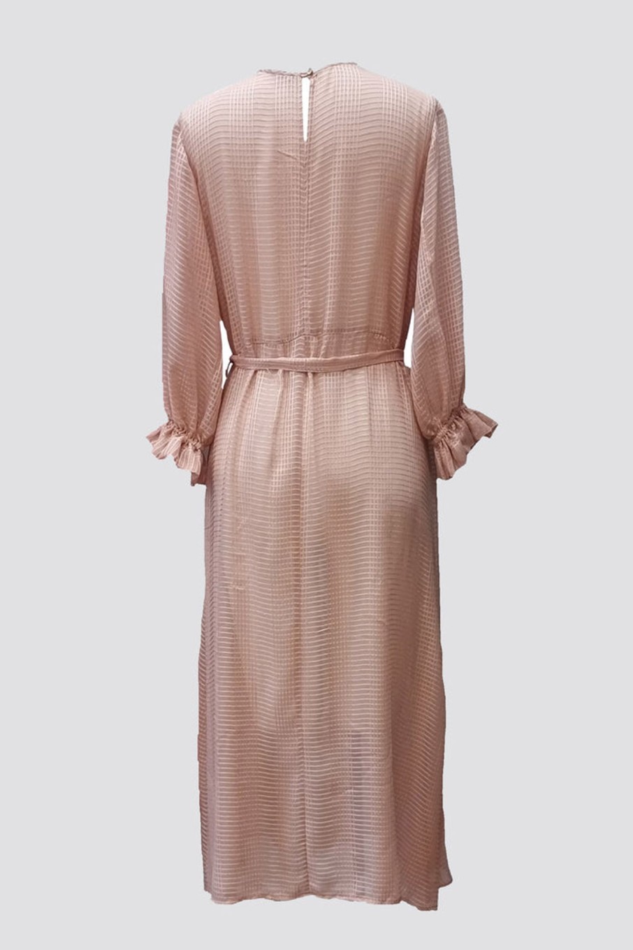 Dresses / Skirts Charmaine Reveley | Holly Frock | Dusky Pink Grid