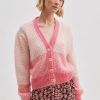 Knitwear Second Female | Sebastian Cardigan |Quartz Pink