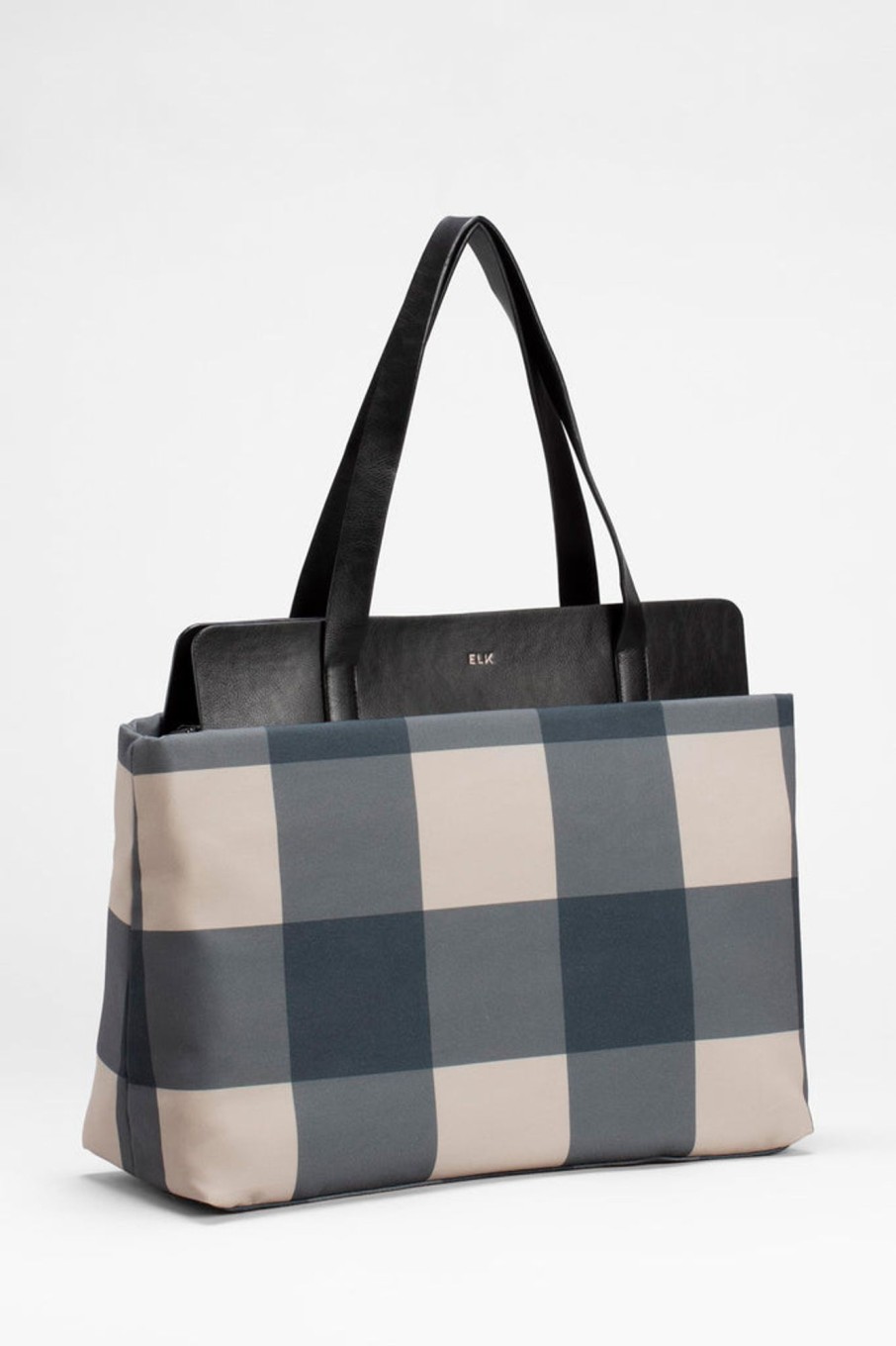 Accessories ELK | Kilve Shopper Bag | Gingham