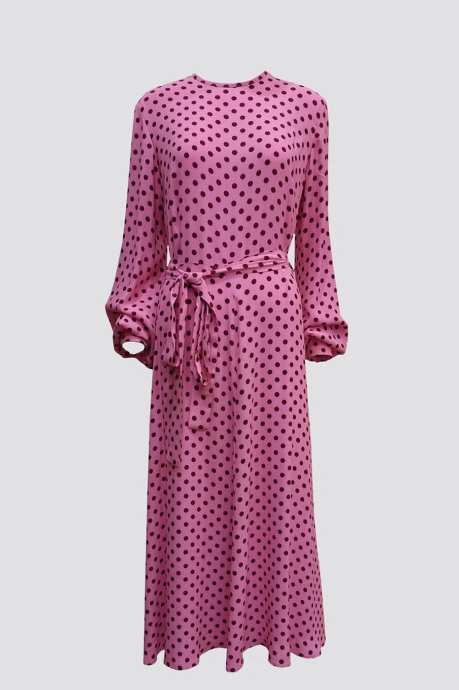 Dresses / Skirts Charmaine Reveley | Cynthia Dress | Magenta Dot