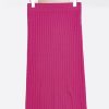 Dresses / Skirts ALEGER CASHMERE | N.82 Cable Cashmere Blend Pencil Skirt | Fushia